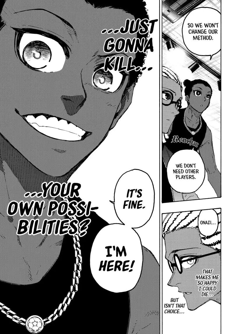 Blue Lock, Chapter 323