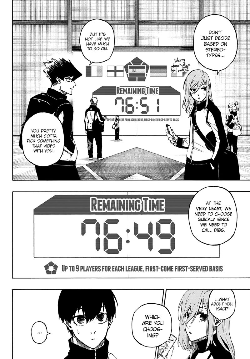 Blue Lock, Chapter 154