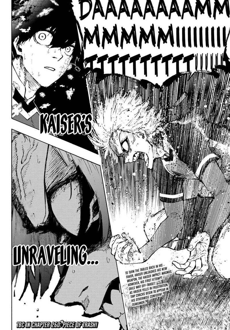 Blue Lock, Chapter 259