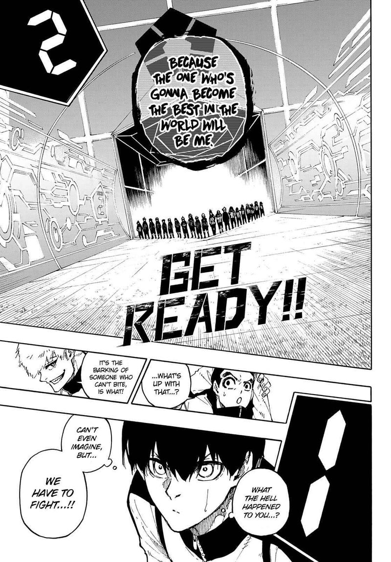 Blue Lock, Chapter 156
