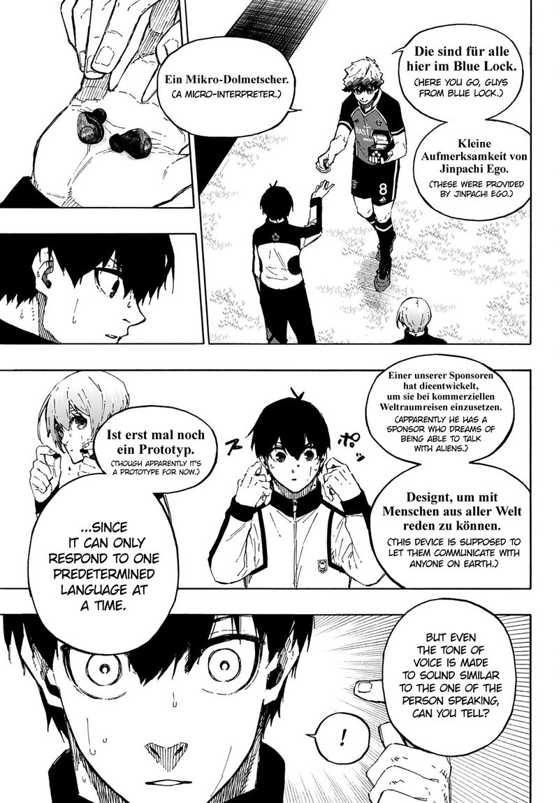 Blue Lock, Chapter 157