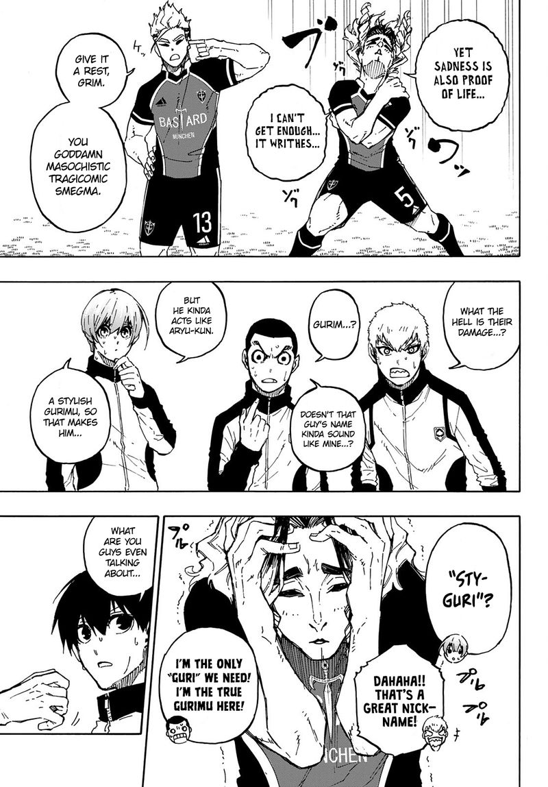 Blue Lock, Chapter 157