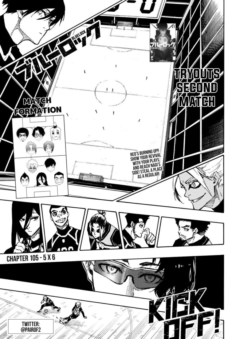 Blue Lock Manga Chapter 105