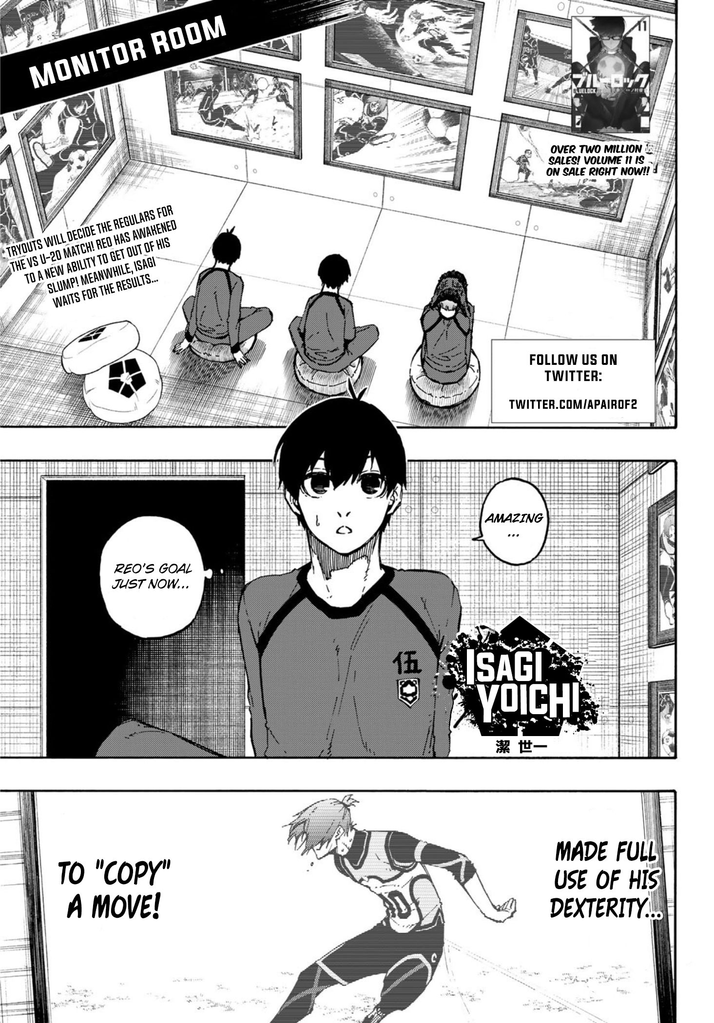 Blue Lock Manga Chapter 107