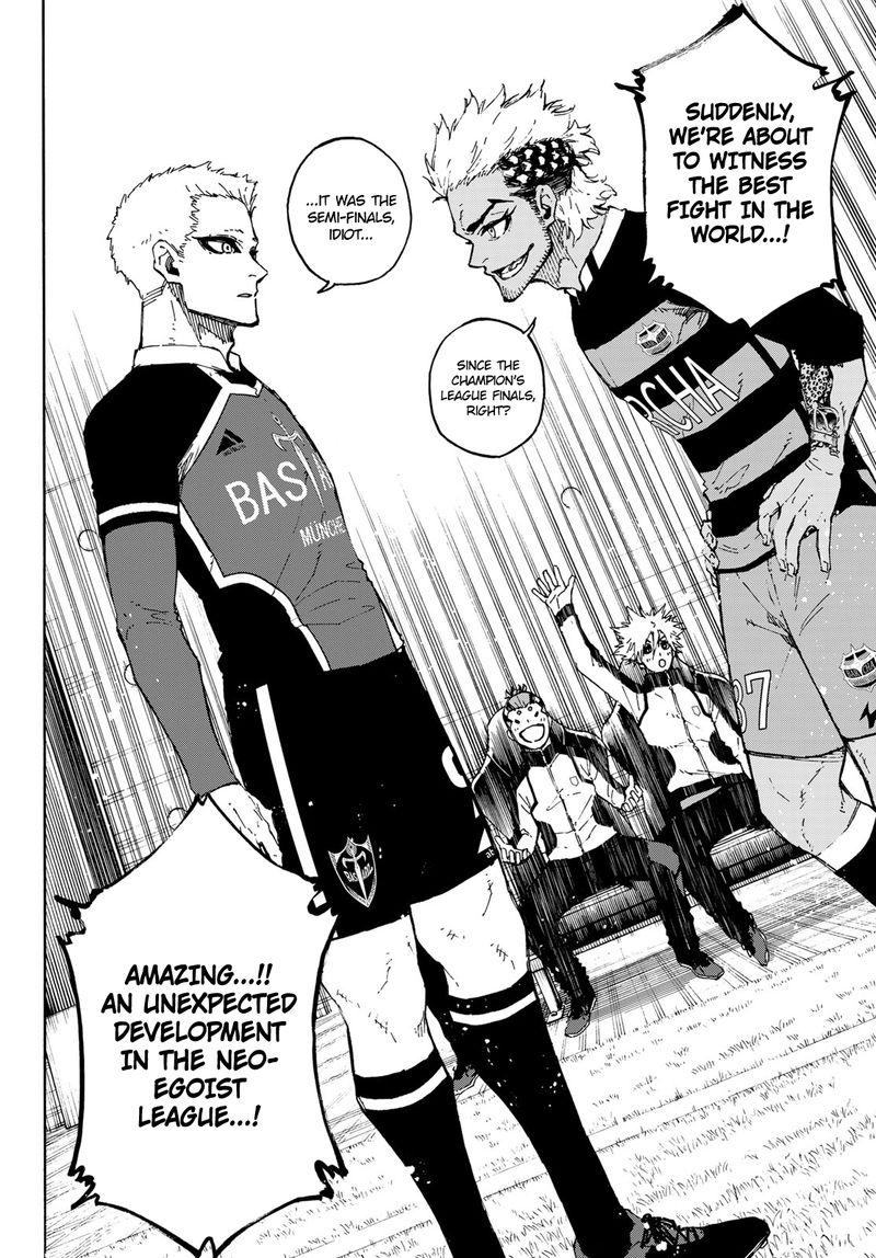 Blue Lock, Chapter 163