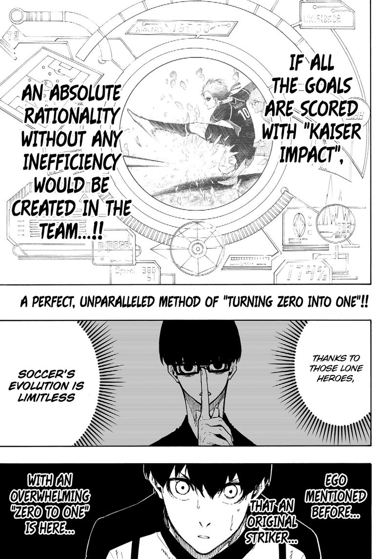 Blue Lock, Chapter 163