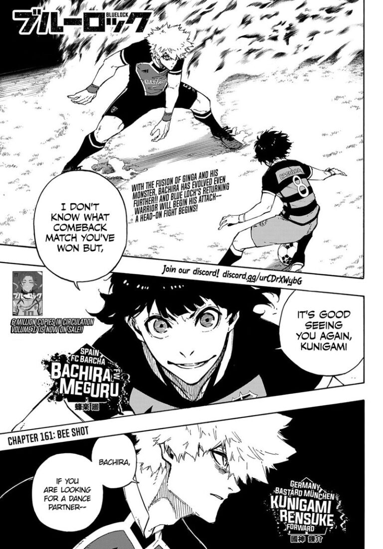 Blue Lock Manga Chapter 161