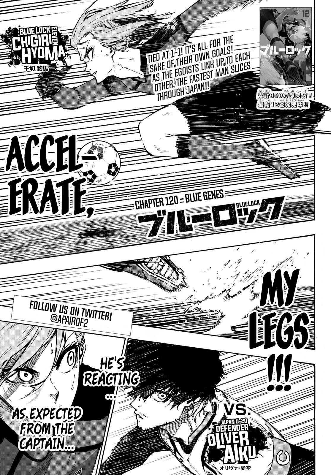 Blue Lock Manga Chapter 120