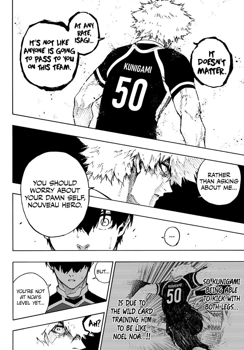 Blue Lock, Chapter 166