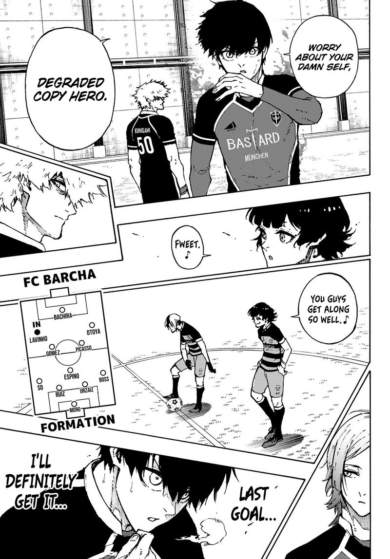 Blue Lock, Chapter 166