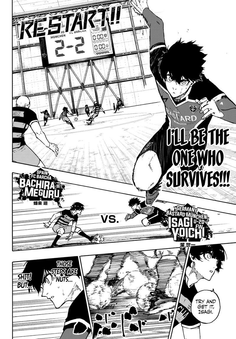 Blue Lock, Chapter 166