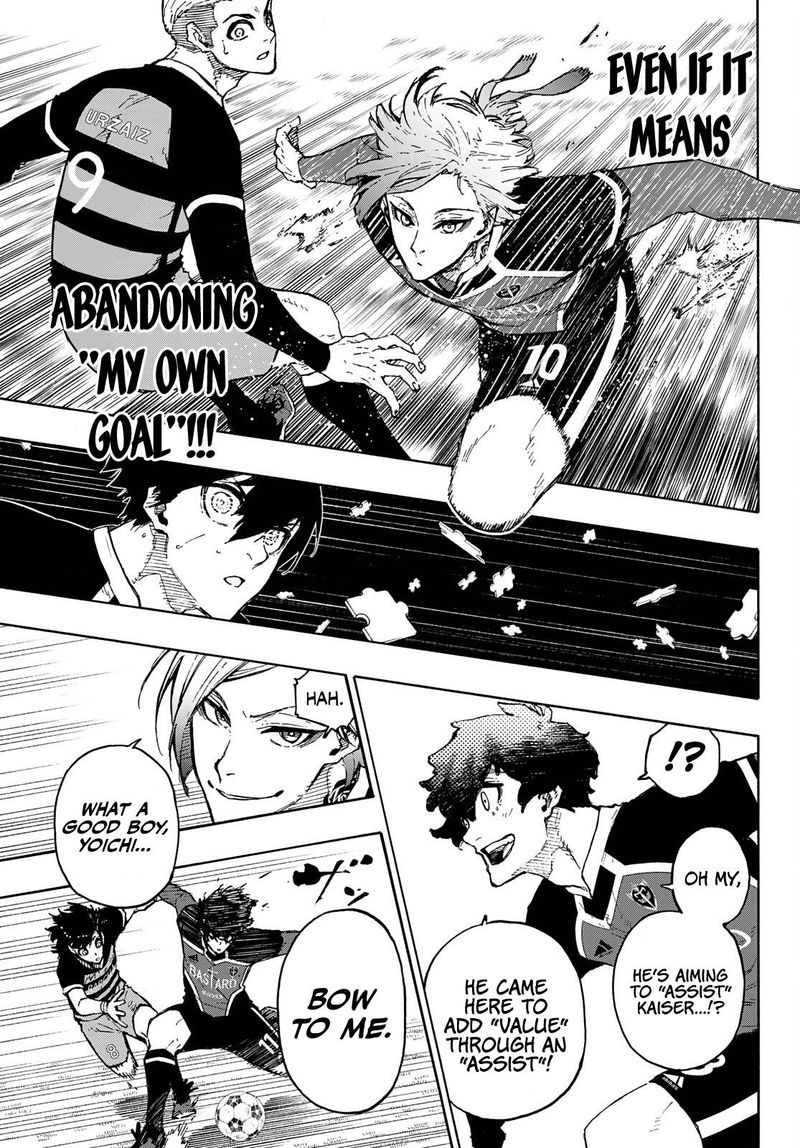 Blue Lock, Chapter 167