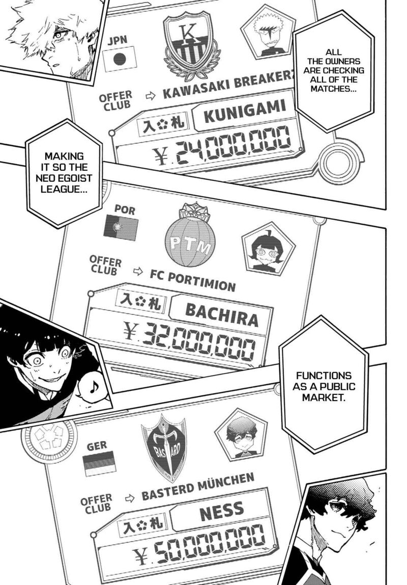 Blue Lock, Chapter 169