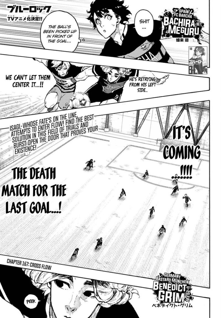 Blue Lock Manga Chapter 167