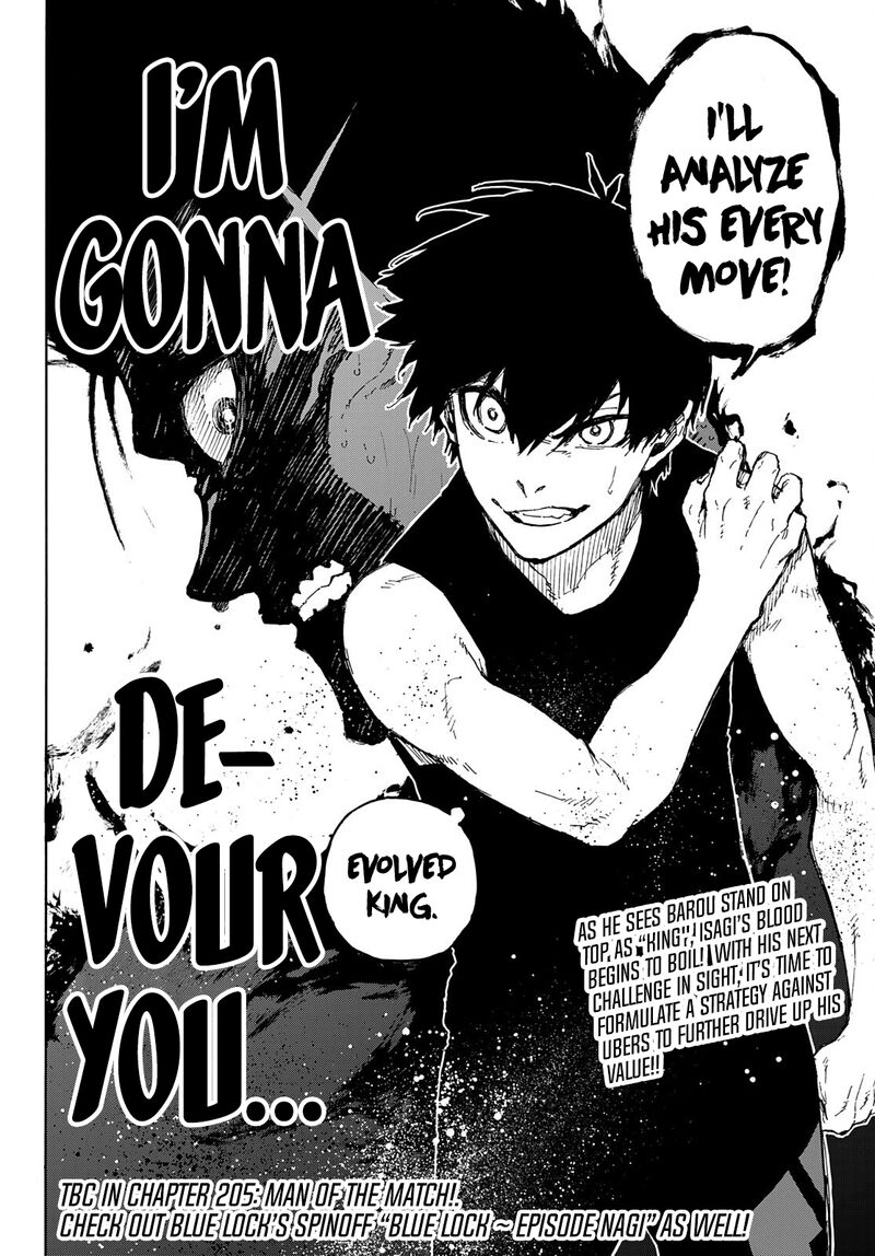 Blue Lock, Chapter 204
