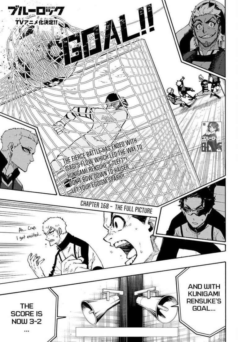 Blue Lock Manga Chapter 168