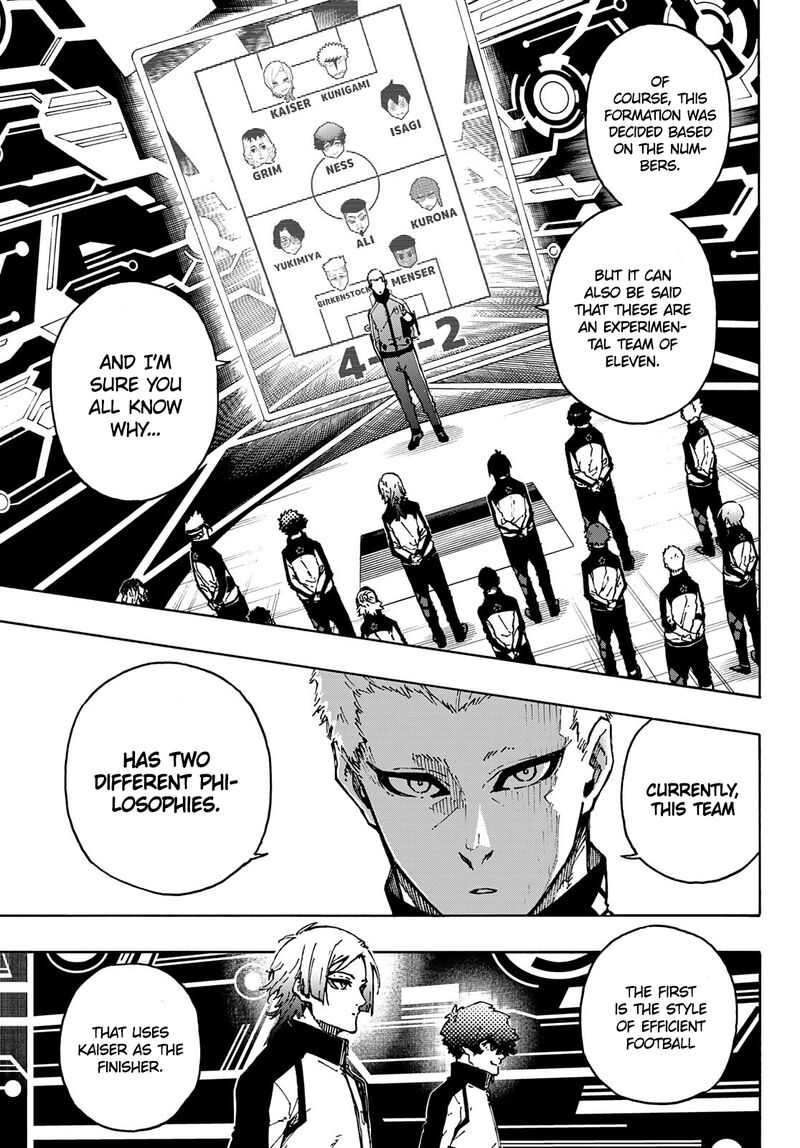Blue Lock, Chapter 173