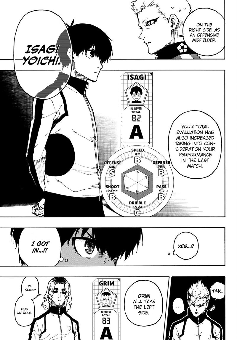 Blue Lock, Chapter 173