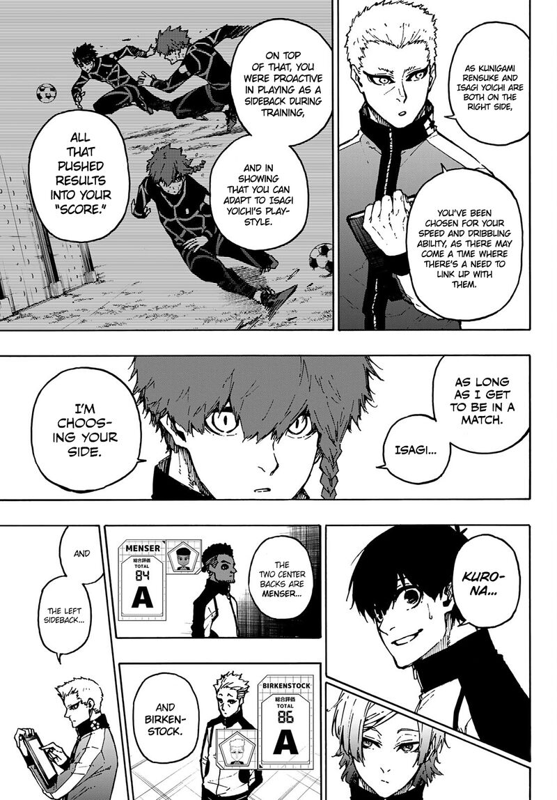 Blue Lock, Chapter 173