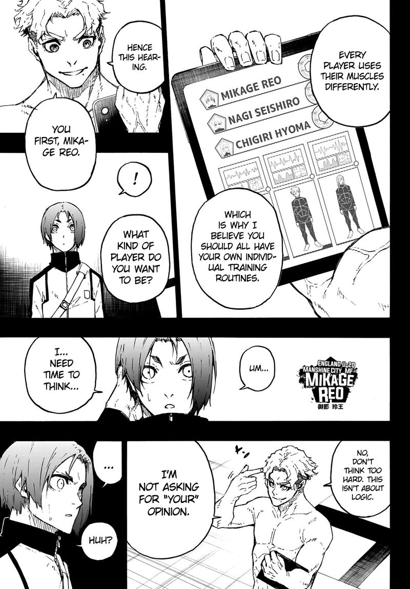 Blue Lock, Chapter 175
