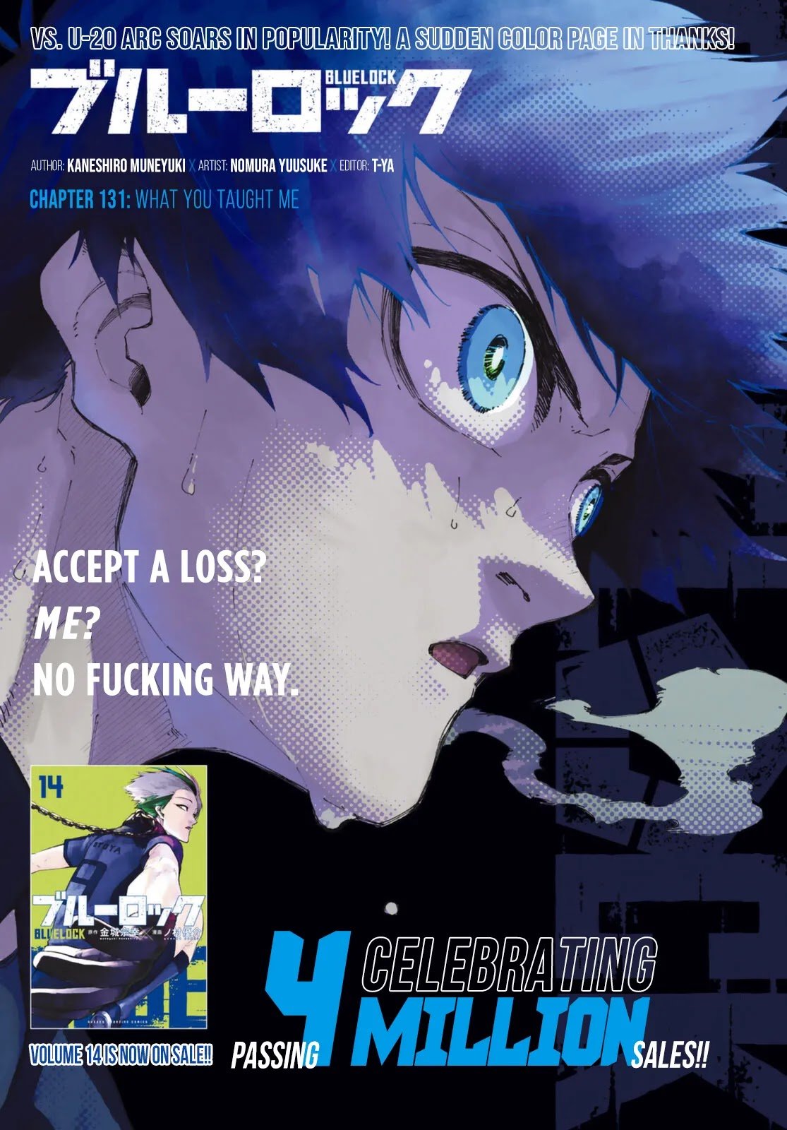Blue Lock Manga Chapter 131