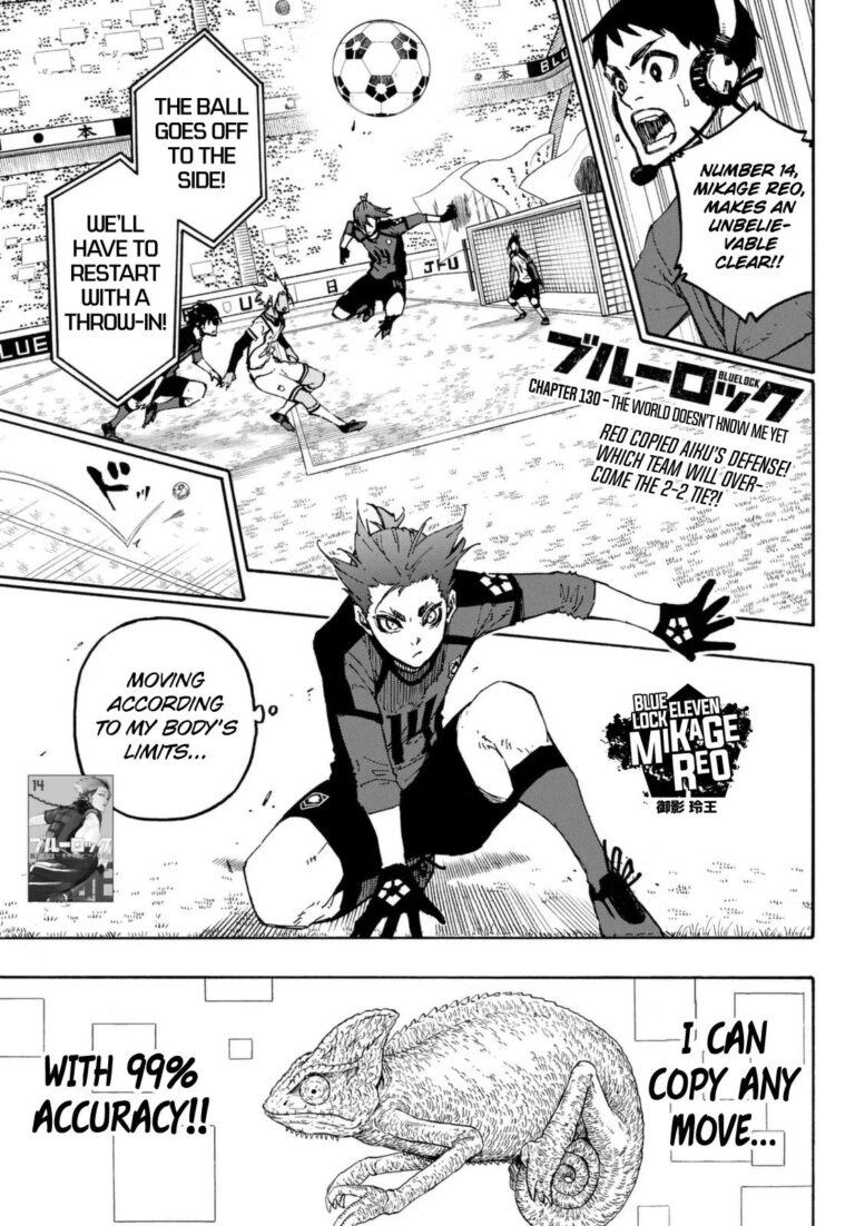 Blue Lock Manga Chapter 130
