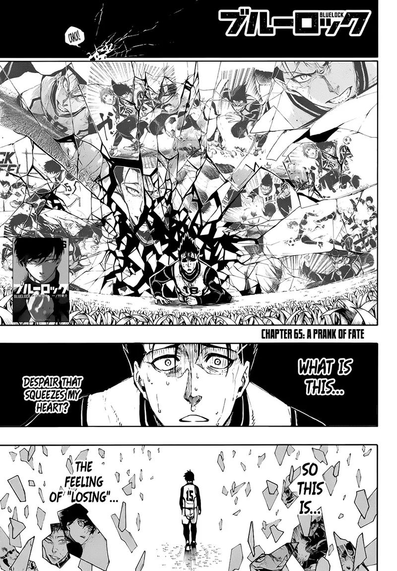 Blue Lock Manga Chapter 65