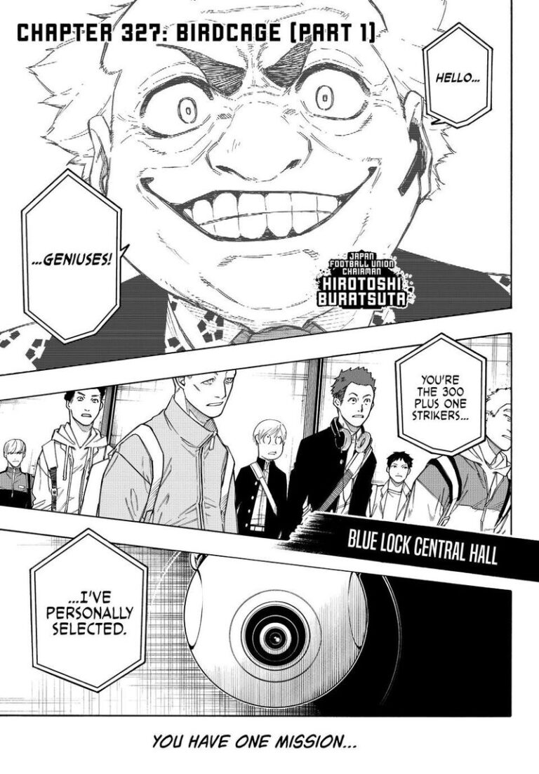 Blue Lock Manga Chapter 327