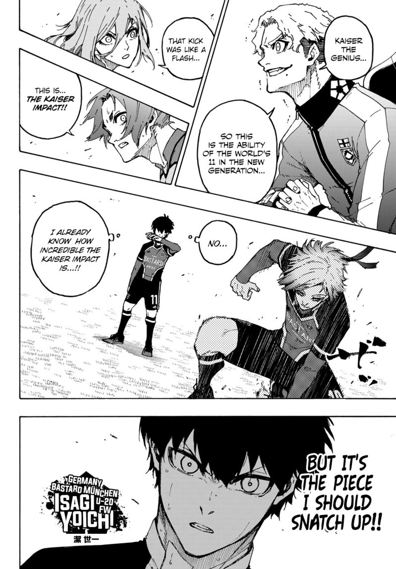Blue Lock, Chapter 182
