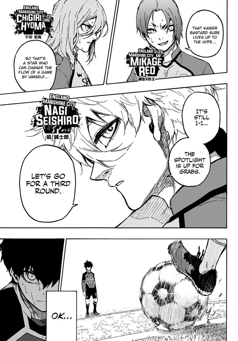Blue Lock, Chapter 183