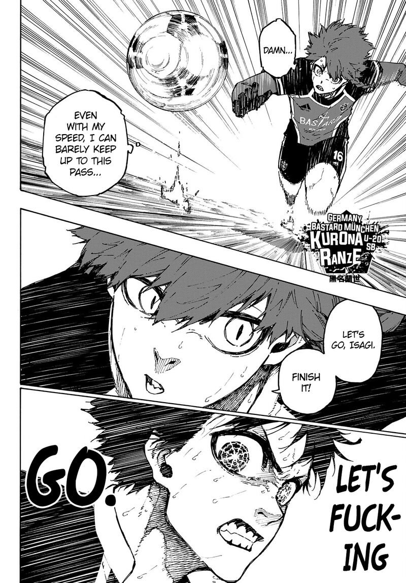 Blue Lock, Chapter 185
