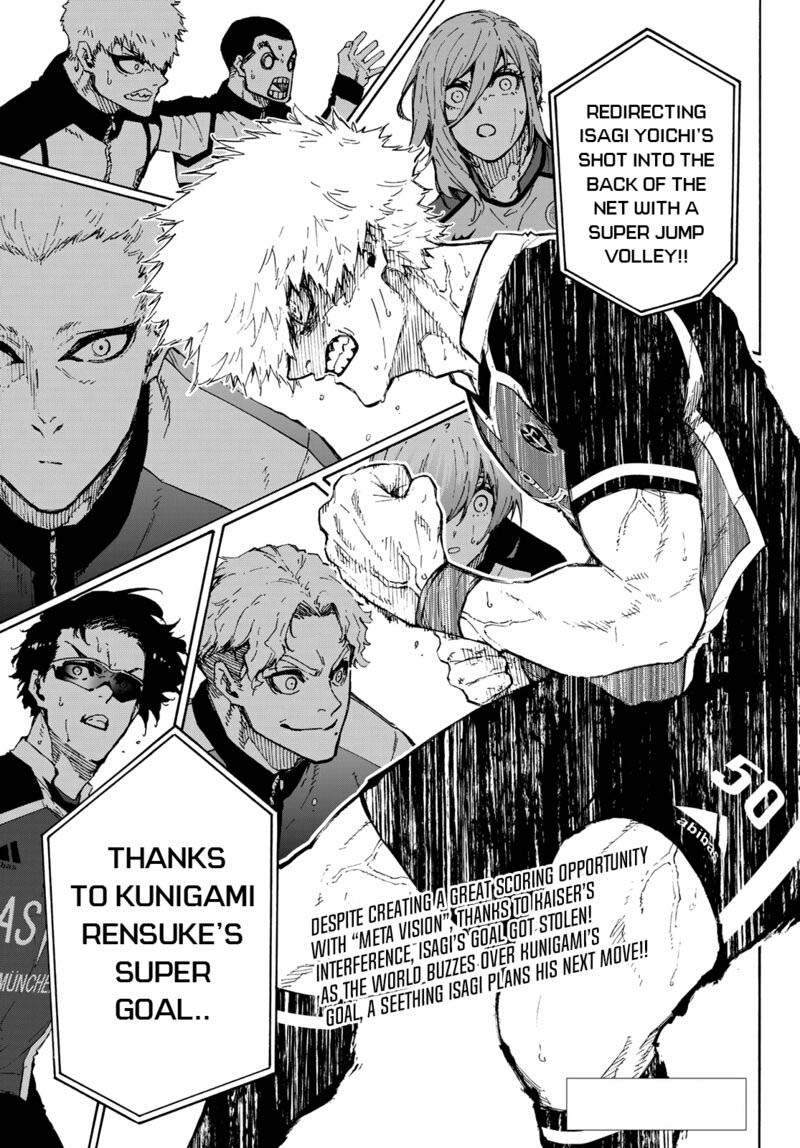 Blue Lock, Chapter 186