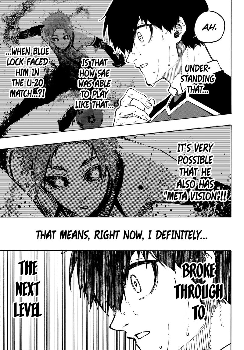 Blue Lock, Chapter 186