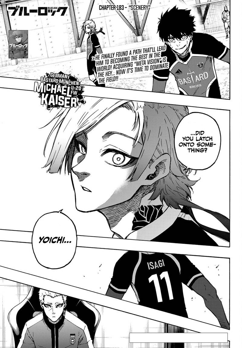 Blue Lock Manga Chapter 183