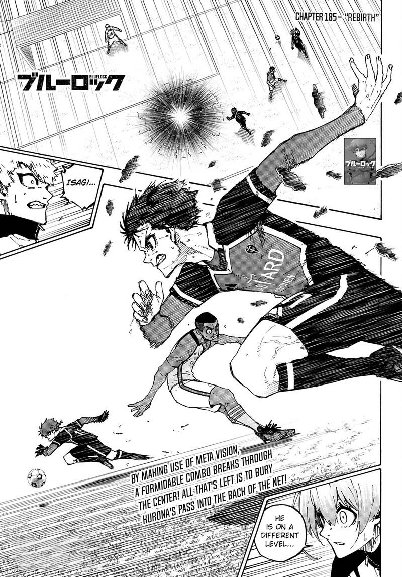 Blue Lock Manga Chapter 185