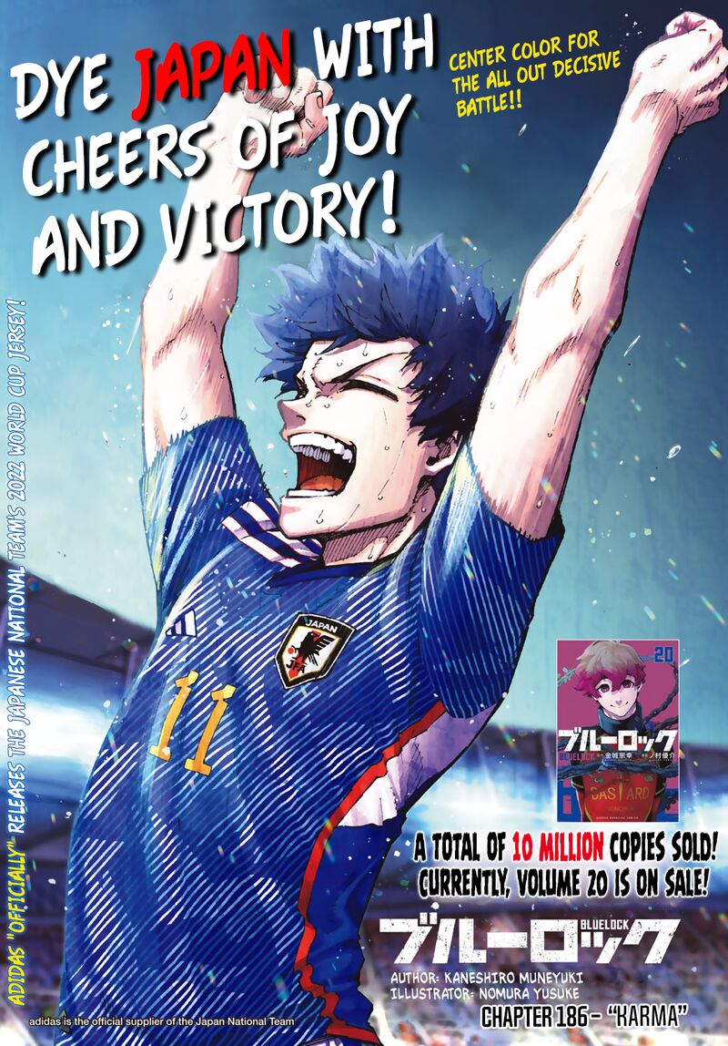 Blue Lock Manga Chapter 186