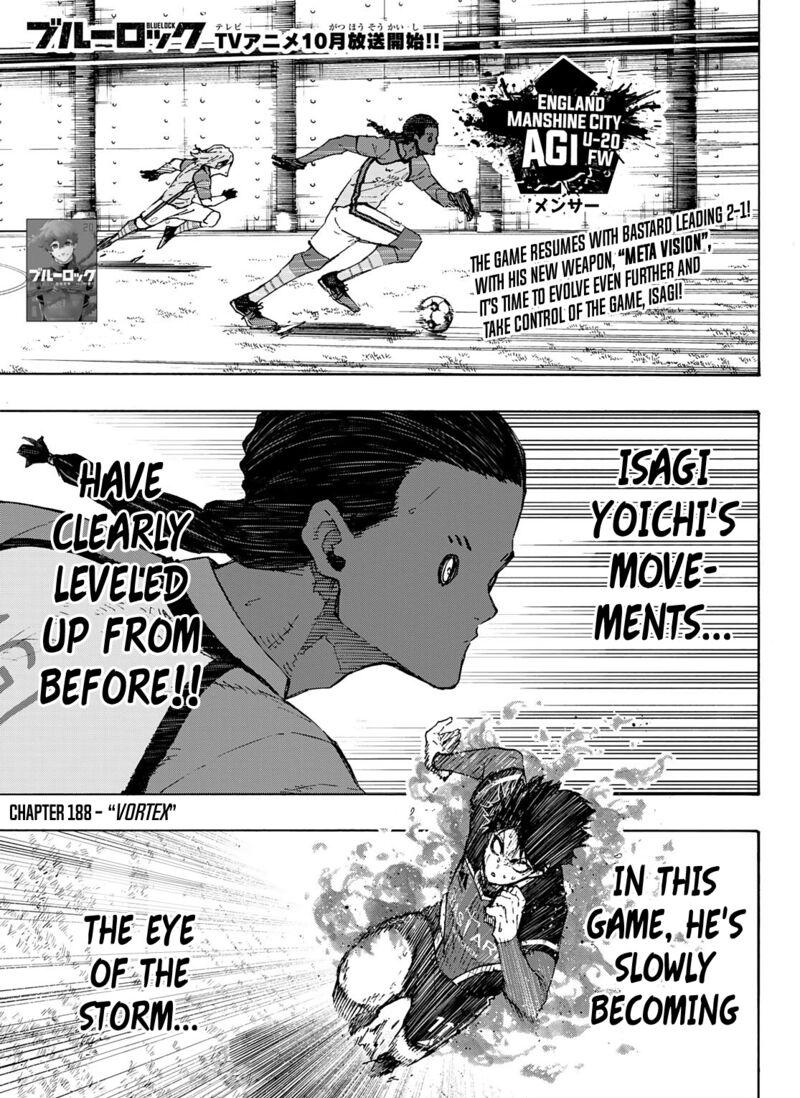 Blue Lock Manga Chapter 188