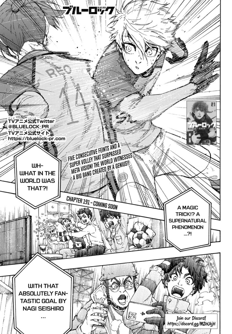 Blue Lock Manga Chapter 191