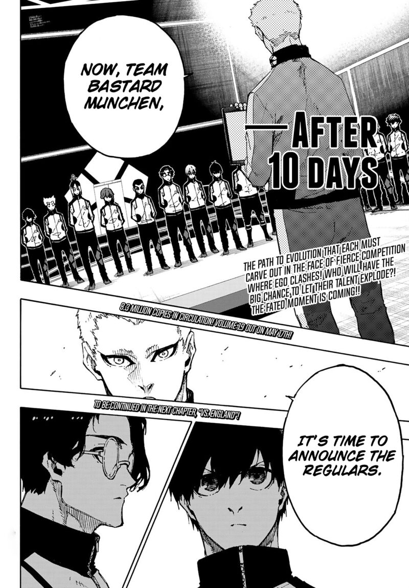 Blue Lock, Chapter 172
