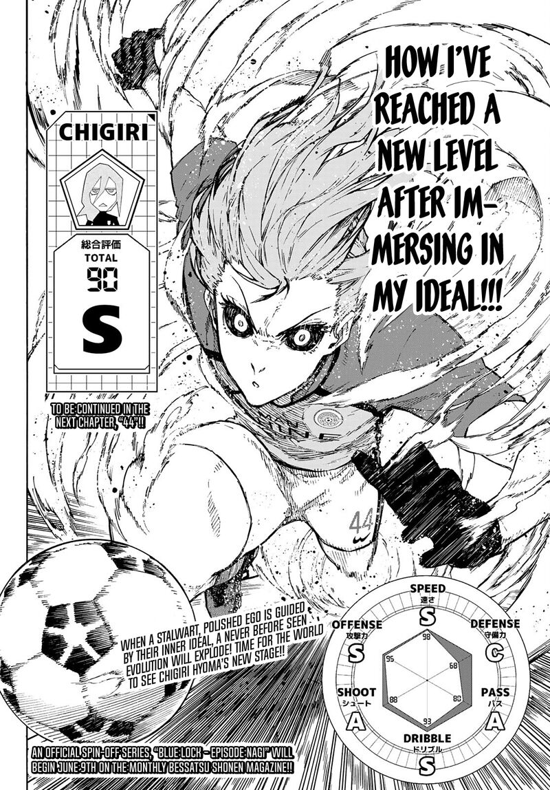 Blue Lock, Chapter 175