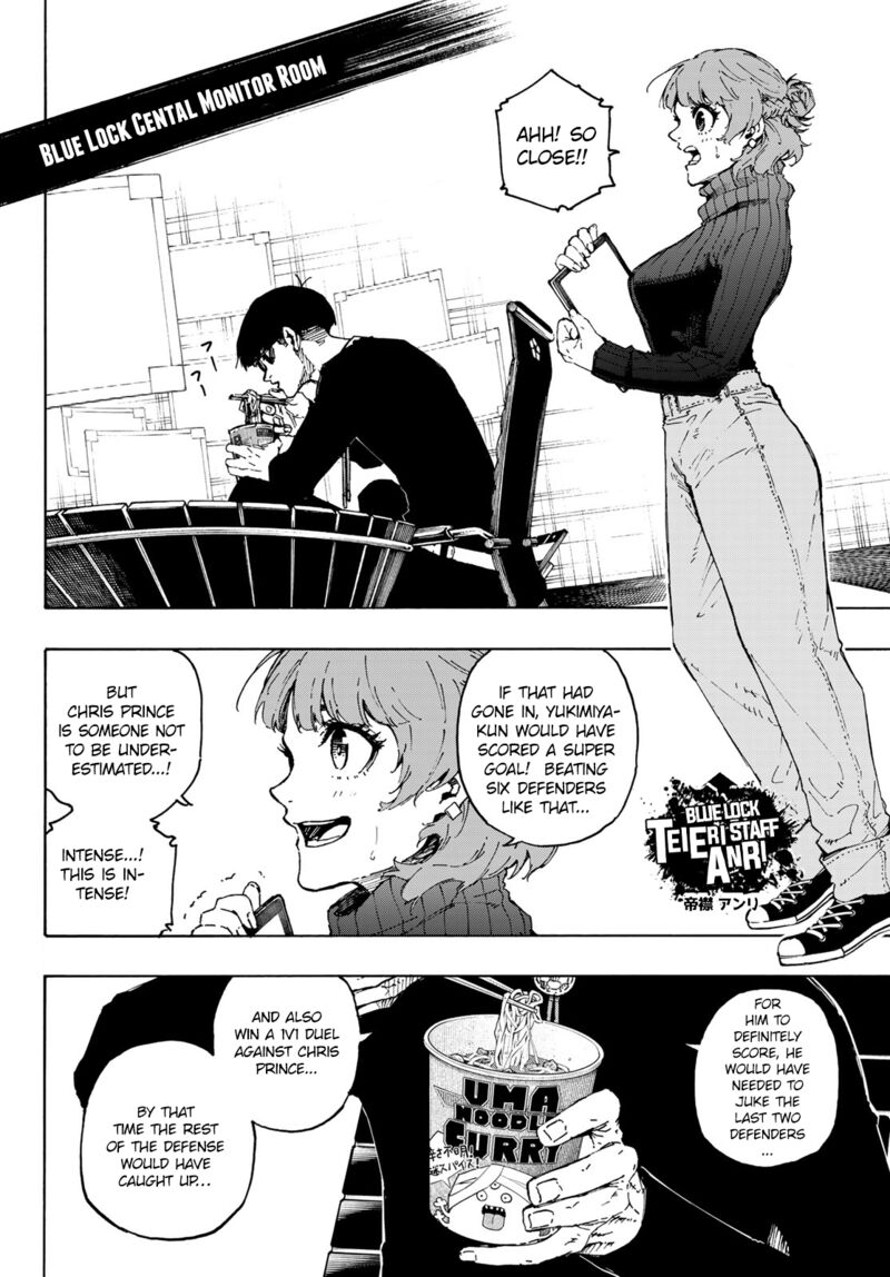 Blue Lock, Chapter 196