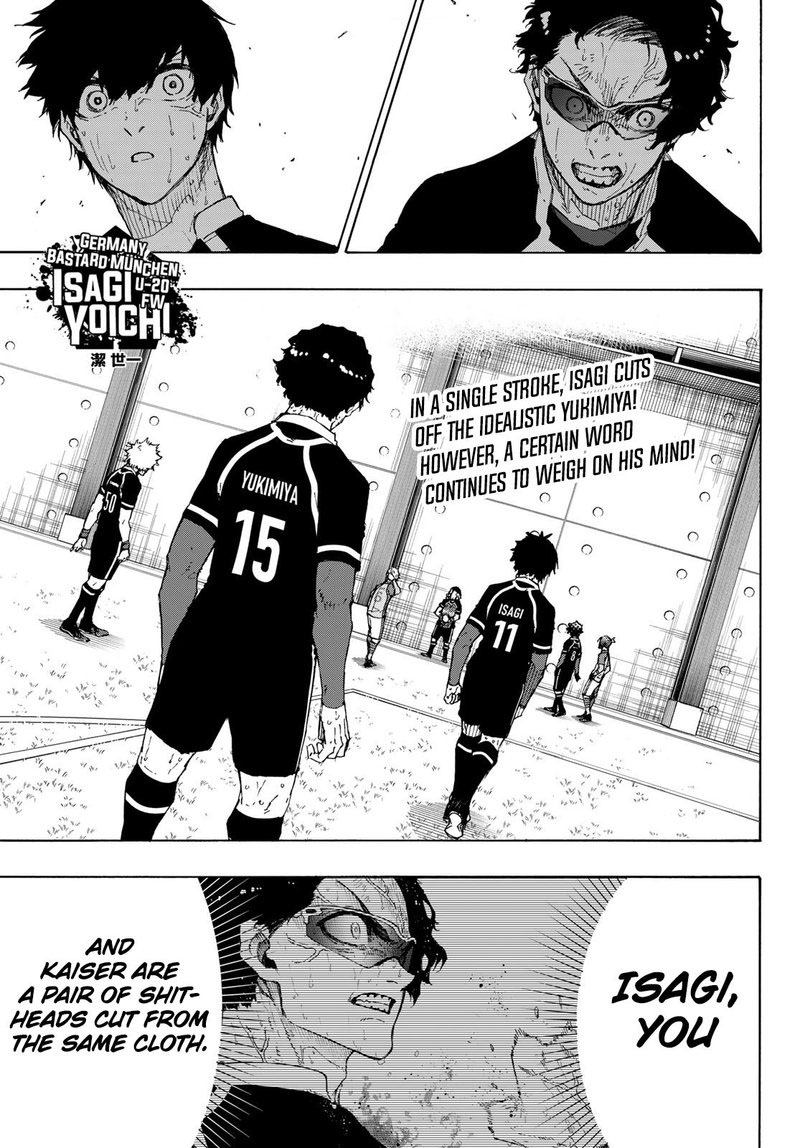 Blue Lock, Chapter 197