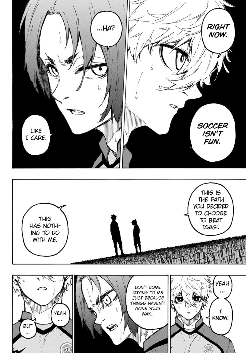 Blue Lock, Chapter 186