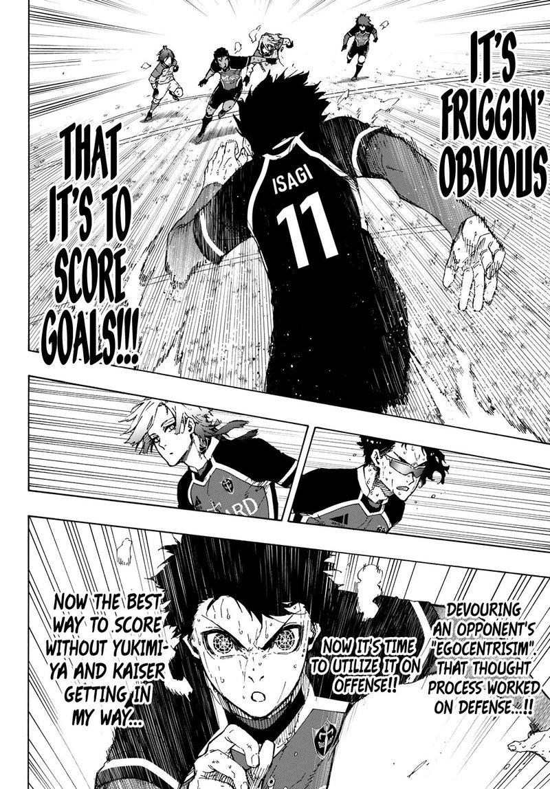 Blue Lock, Chapter 199
