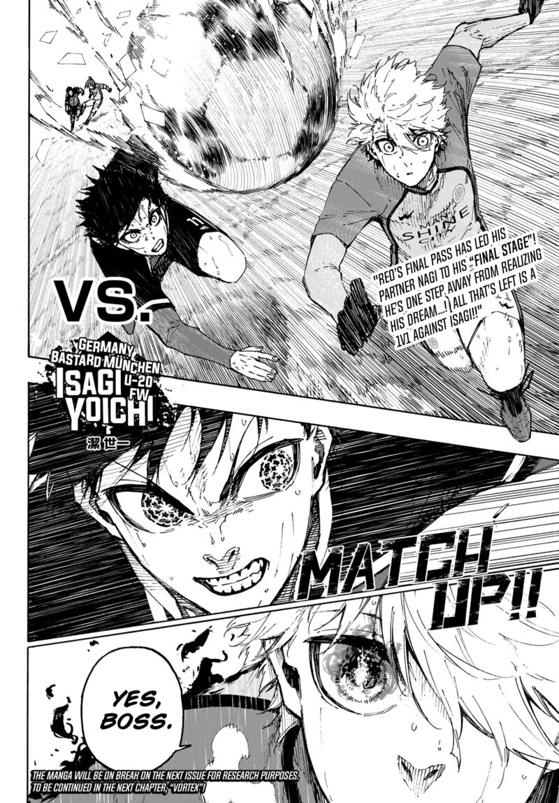 Blue Lock, Chapter 189