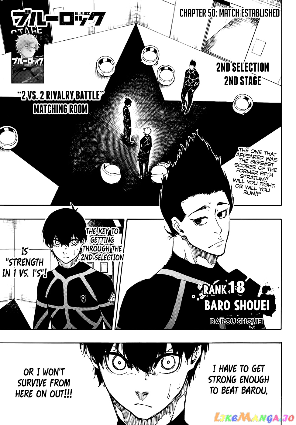 Blue Lock Manga Chapter 50