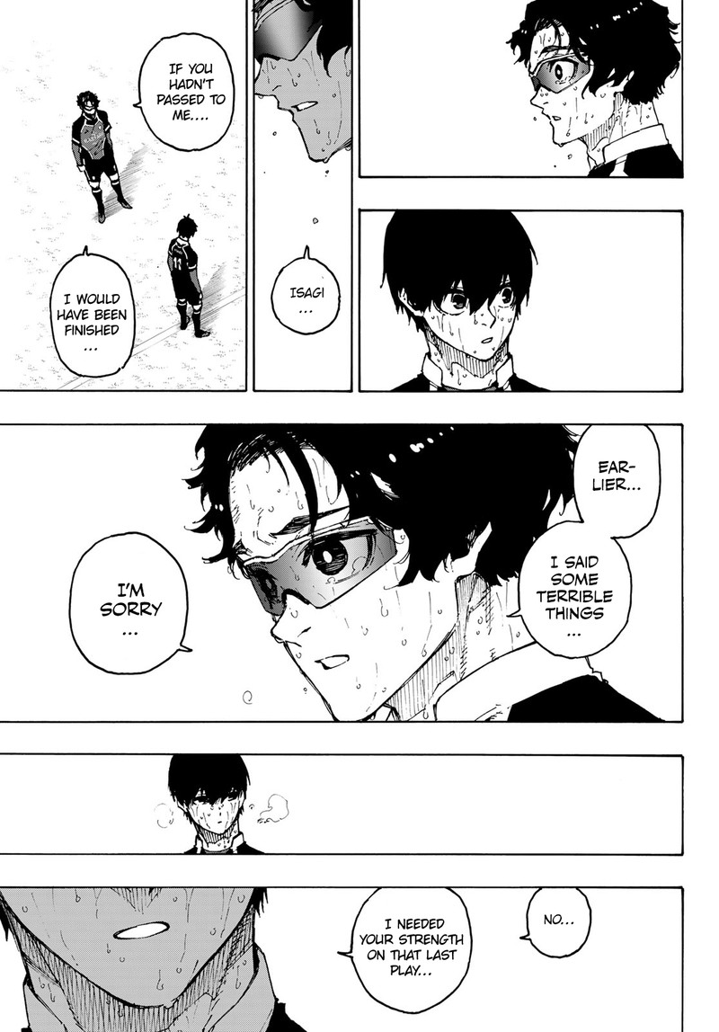 Blue Lock, Chapter 203