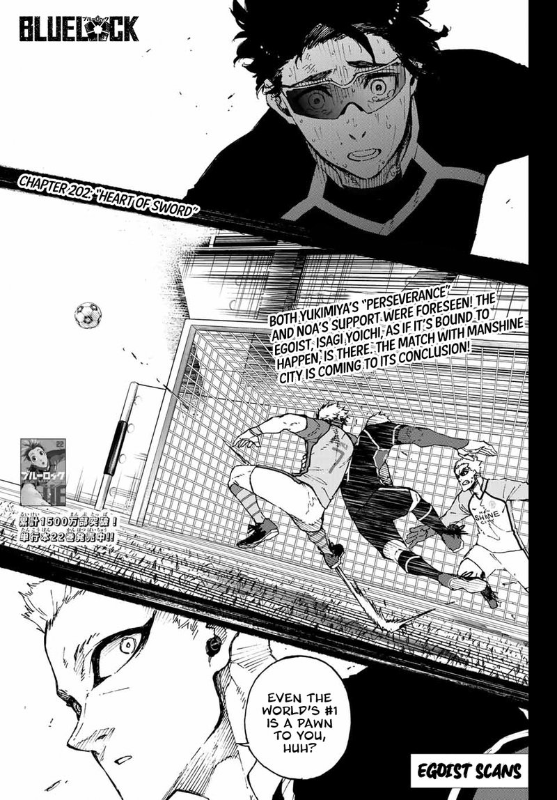Blue Lock Manga Chapter 202