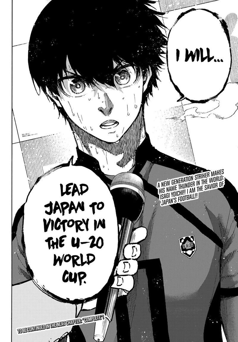 Blue Lock, Chapter 148