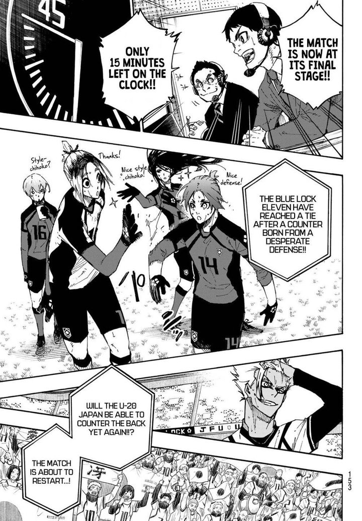Blue Lock, Chapter 138